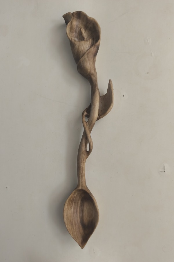 Çiçek Figürlü Dekoratif Kaşık